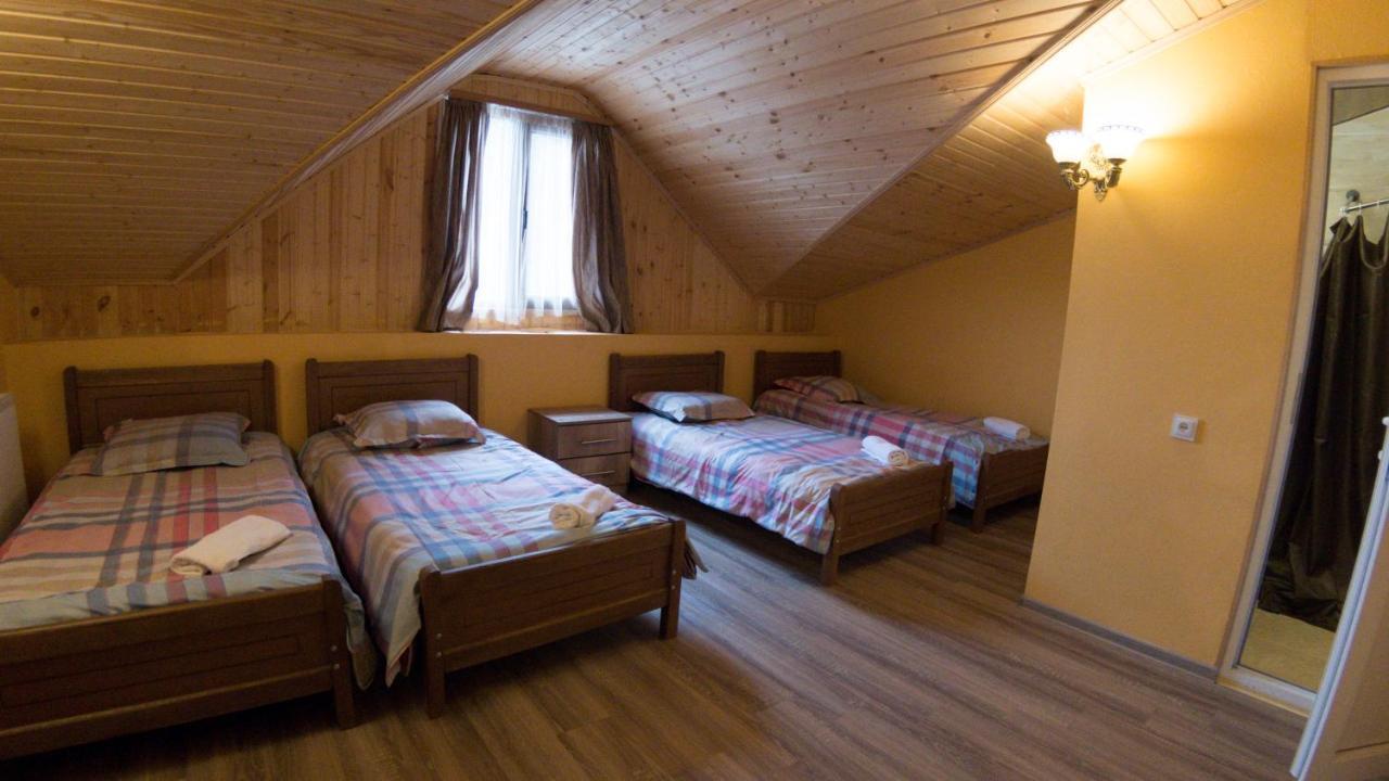 Hotel Eco House In Bakuriani Eksteriør bilde